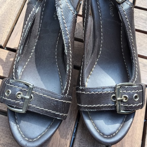 Shoes Wedges Platform Sandals - Picture 5 of 12